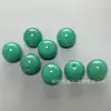 Ágata Turquesa Cuentas Redondas Verdes Sueltas Accesorios Hechos a Mano para DIY Cadena Jade Cristalino Ágata Negra Collar Venta al por Mayor