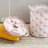 Cesta de Ropa Sucia de Tela Cubo de Almacenamiento Plegable Grande para Ropa Cesta de Lavandería para Ropa Marco de Ropa Sucia Cesta de Almacenamiento