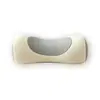Travesseiro de Trigo Sarraceno para Coluna Cervical que se Adapta à Curva do Pescoço, Travesseiro de Pescoço com Tração Anti-Arco, Travesseiro de Massagem com Suporte Lombar para Dormir em Casa