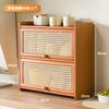 Aparador Japonés Escritorio de Madera Maciza Gabinete de Almacenamiento Estante de Almacenamiento para Mesa de Comedor Gabinete de Almacenamiento de Mesa de Encimera de Café para Cocina