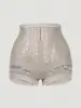 Pantalones de control de abdomen transfronterizos levantamiento de glúteos modeladores para mujer reducen el abdomen inferior ropa interior sin costuras cintura alta levantamiento de glúteos abdomen delgado talla grande faja