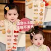 Pinzas para el pelo súper lindas de tela para niñas, Pinzas para el pelo de bebé que no dañan el cabello, Pinzas laterales y para el flequillo de niños, Pinzas de pico de pato