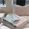 Estilo Ins Cobertor de Cama Acolchoado de Algodão Conjunto de Três Peças para Quatro Estações Capa Universal de Algodão para Tatami Kang Lençol Espessado