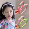 Diademas para el Cabello de Niñas 2025 Nuevo Pasador de Pelo a Cuadros para Bebé Tocado Pasador para Niña Pequeña Pinza Lateral Accesorios para el Cabello Diadema