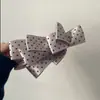 Pinza de Plátano con Lunares y Lazo Estilo Coreano para Niñas, Pinza Vertical para Cola de Caballo, Moda de Lujo Ligero, Pinza para el Cabello Versátil