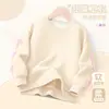 Moletom Infantil 2026 Novo Estilo Primavera e Outono Top com Laço Infantil Roupa para Bebê Manga Longa Roupa de Início de Primavera