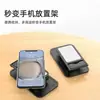 Suporte Giratório Dobrável para Celular de Mesa com Ângulo Ajustável Suporte Criativo Portátil para Tablet para Pessoa Preguiçosa Suporte para Celular