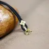 Cordón con Hebilla Universal para Colgante de Jade Guanyin Buda, Cordón Ajustable Grueso para Colgante de Cristal de Jade