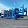 Fabricante Vende Transportadores de Coches Tipo Jaula de Ocho Ruedas, Semirremolques para Transporte de Coches Transfronterizo, Transportadores de Coches Multifuncionales, Transportadores de Vehículos de Pasajeros