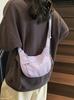 Bolsa Casual Tipo Dumpling para Comercio Exterior para Mujer, Nueva Bolsa Cruzada Ligera, Bolsa de Hombro para Deportes al Aire Libre, Versátil para Viajes, Bolsa para Teléfono Móvil