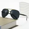 Nuevas Gafas de Sol Pilot Doble Puente Europeas y Americanas Transfronterizas para Mujer y Hombre de Gama Alta Gafas Sapo con Protección UV