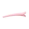 Venta Directa de Fábrica de Pinzas de Pato de Doble Color para Peinado, Pinzas de Pato de Plástico para Separar el Cabello, Pinzas de Cocodrilo para Peluquería y Maquillaje
