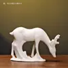 Caballo hacia el Éxito Pesca Patio Weng Acuario Paisajismo Adornos del Caballo del Zodíaco Escritorio Paisaje Micro Personajes Decoraciones de Suerte