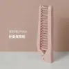 Nuevo peine de cojín de aire de sirena rosa 2024 para niñas, peine para el cabello estilo japonés y coreano, peine de aire de plástico lindo