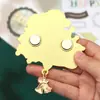 Imán de Nevera Navideño de Dibujos Animados de Metal Imán de Nevera Navideño Cultural y Creativo Imán de Nevera Pintado Tridimensional Personalizado Personalizado
