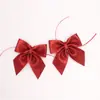 Lazo pequeño pintado en polvo de EVA, decoraciones navideñas hechas a mano para bricolaje, accesorios de iluminación ambiental, adornos y accesorios de lazo
