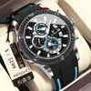 Reloj para Hombre Marca Suiza Multifuncional Seis Manecillas Resistente al Agua Luminoso Transmisión en Vivo Comercio Exterior Modelo Popular Dropshipping