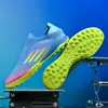 Zapatos de Fútbol para Niños Cruzados del Mundo para Niños, Adolescentes, Estudiantes, Niñas, Tachones Tf, Clavos Largos Ag, Zapatos Deportivos de Entrenamiento para Competición