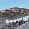Toldo Paisajístico de Membrana Tensada para Parque Infantil Cenador Estructura de Membrana Gradas de Estadio Toldo para la Lluvia Ocio al Aire Libre Parasol Exterior