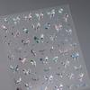 Nuevos adhesivos para uñas craft pro de relieve tridimensional TENSOR mariposa serie M-563 dorado