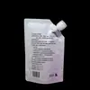Bolsa para Envasado de Líquido de Baño 350ml Plegable Agua Potable A Prueba de Luz Bebida Bolsa Autosoportante con Boquilla Papel de Aluminio Bolsa para Líquido de Enjuague