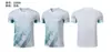 Roupas de Badminton Mais Vendidas Transfronteiriças, Tops de Tênis e Tênis de Mesa de Secagem Rápida e Toque Fresco, Camisas de Atacado com Texto e Números Personalizáveis