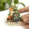 Decoración Magnética de Hielo de Dibujos Animados Acrílica Temática de Zootopia Imán de Refrigerador de Alto Valor Regalo Souvenir Decoración