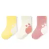 Calcetines de Coral de Terciopelo para Niños Otoño e Invierno Forrados de Felpa y Engrosados Calcetines de Rizo para Niñas de 0-3 Años Calcetines Cálidos de Media Pantorrilla para Bebés