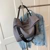 Bolso informal de gran capacidad y estilo coreano, bolso de hombro combinable para mujer, bandolera de color liso, novedad de verano 2024