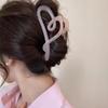Clip Acrílico Amor Agarre Grande Cabello Multipeso para Mujer Pasador para la Cabeza Parte Trasera de Cabello de Alta Gama 2024 Nuevo Clip Tiburón Accesorios para el Cabello