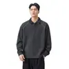 Novedad Otoño/Invierno 2026: Suéter Casual Versátil de Ajuste Holgado para Hombre con Cuello Campana, Sudadera de Manga Larga de Moda Americana High Street para Hombre