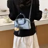 Bolso Almohada de Mezclilla Súper Popular para Mujer, Estilo Nuevo, Lujo Ligero, Bolso de Hombro de Nicho, Bolso Cruzado, Bolso de Mano para Mujer