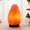 Frete grátis Lâmpada de sal Lâmpada de sal do Himalaia Lâmpada de mesa para quarto Luz noturna Presente Enfeites Lâmpada de mesa