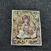 Núcleo de Pintura Thangka Estilo Tíbet con Doce Signos del Zodíaco y Ocho Budas Guardianes, Lienzo al por Mayor, Estatuas de Buda, Nubes Auspiciosas de Templo