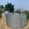 Lámina Corrugada Galvanizada por Inmersión en Caliente, Diámetro 6m Mm, Altura 1.85m Mm, Espesor 1mm, Piscina Redonda, Acabado Corte a Navaja 750g