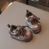 Zapatos de Moda Infantil de Lona Primavera Nuevas Llegadas Niñas Antideslizantes Zapatos Deportivos 1-3 Años Niño Estampados Modernos Zapatos Individuales Entrenamiento Alemán