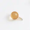 Nueva Cabeza de Joyería para Piercing de Hueso de Oreja con Rosca Externa Transparente de Acrílico, Compatible con Accesorios de Pendientes de Barra de Aleación de Titanio F136