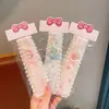 Pinzas para el pelo de niña con lazo de encaje, estilo largo, pinzas para flequillo de bebé que no dañan el cabello, diademas para niñas pequeñas