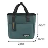 Bolsa para Lonchera Estudiante de Tela Oxford Impermeable Transfronteriza Bolso de Mano para Trabajador de Oficina Bolsa Aislante para Exteriores Bolsa para Lonchera que Mantiene la Frescura