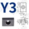 Bloque de Fijación de Riel de Guía Lineal Bloque de Presión Cuña Placa de Presión Metalurgia de Polvos Máquina Herramienta Corredera T1T2T3Y34Y5K1K2A3
