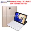 Para Tablet Samsung TAB A2 10.5 Capa Protetora SM-T590 Capa de Couro SM-T595 Capa com Teclado Bluetooth