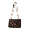 Bolso de Hombro Estampado Leopardo Retro Nuevo de Primavera 2025 Bolso Sobaco Sencillo a la Moda Bolso Casual de Mano con Cadena Bandolera Bolso de Mujer