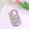 Novos Clips de Papel Acrílicos Transparentes Criativos, Clipes Coloridos Fofos para Documentos, Provas, Livros e Decoração