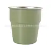 Taza de Agua de Acero Inoxidable 304 Taza Portátil Taza de Café para Picnic Equipo de Camping Taza Apilable de 300 ml Lujo Ligero