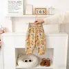 Calça Infantil Verão 2026 Novo Estilo Calça Jogger à Prova de Mosquitos para Crianças Pequenas e Médias, Calça Longa de Verão para Bebês Meninas para Uso Externo