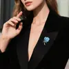 Nuevo Exquisito Broche de Tulipán de Lujo, Broche de Lujo de Gama Alta, Accesorios Elegantes de Corsage de Moda de Nicho