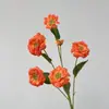 Tagetes Artificiais Galho Longo Margarida Janela de Monet Casamento Decoração de Casa Flor de Seda Estilo Europeu Almofada de Agulha Crisântemo Flor Artificial