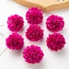 Flor Artificial Cabeça de Crisântemo de Mil Camadas Buquê de Mão com Bola de Flores Flor de Crisântemo Bola de Allium Tecido de Seda Acessórios de Decoração para Casa Casamento