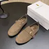 Sandálias Birkenstock Estilo Old Money Vintage para Mulheres, Novo Modelo Outono 2026, Slip-On Sola Macia Mocassins Confortáveis