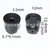 Adequado para BMW E12 E21 Série 3 Série 5 Protetor de Soleira Lateral Indicador de Direção Lateral Base da Lanterna Traseira Clipe de Fixação